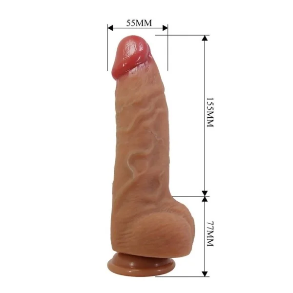 Najm Realistischer Dildo mit Saugnapf 23,2 cm -Ø- 5,5 cm von Dildos