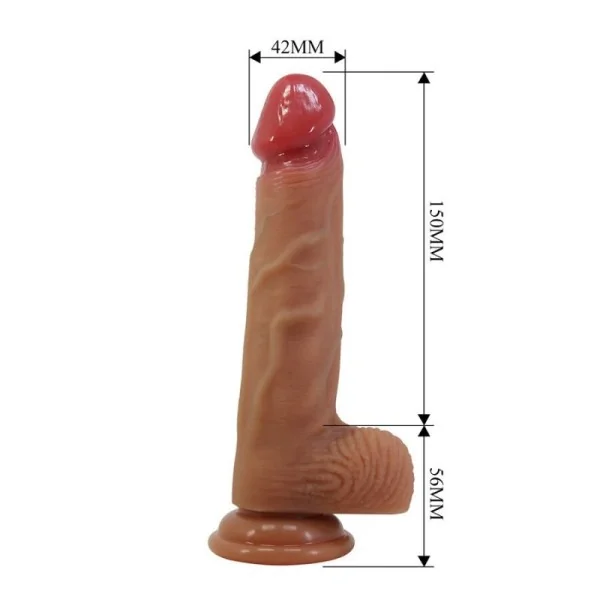 Lisle Realistischer Dildo mit Saugnapf 20,6 cm -Ø- 4,2 cm von Dildos
