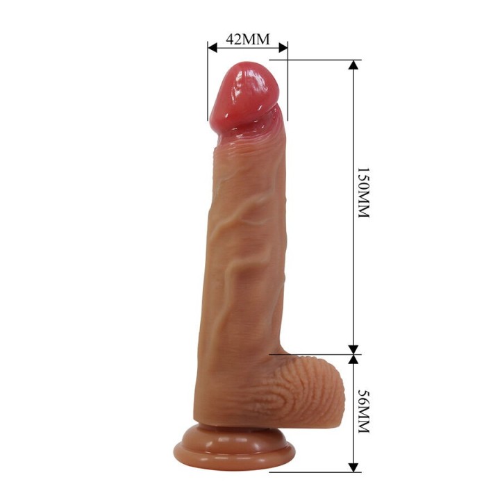 Lisle Realistischer Dildo mit Saugnapf 20,6 cm -Ø- 4,2 cm von Dildos