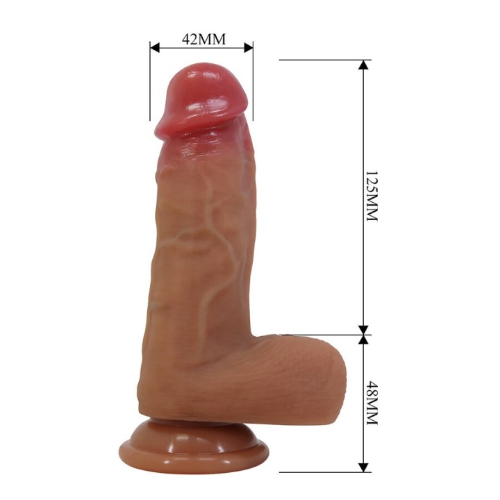 Curtis Realistischer Dildo mit Saugnapf 17,3 cm -Ø- 4,2 cm von Dildos