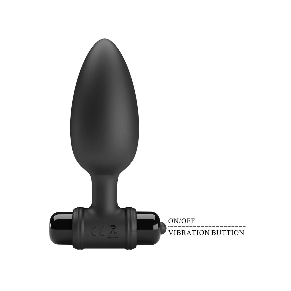 Super Power Anal Plug mit Vibration von Mr Play