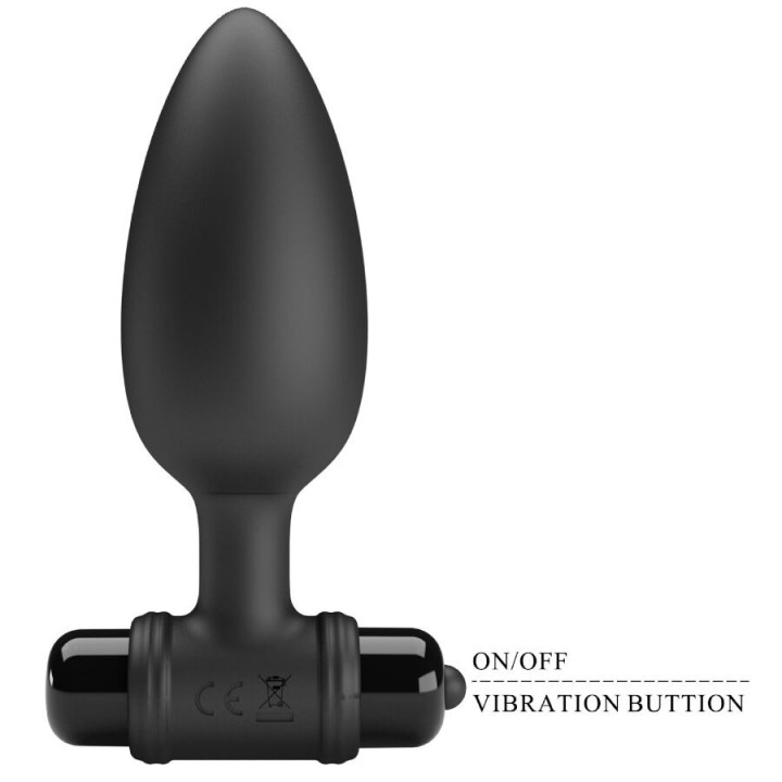 Super Power Anal Plug mit Vibration von Mr Play
