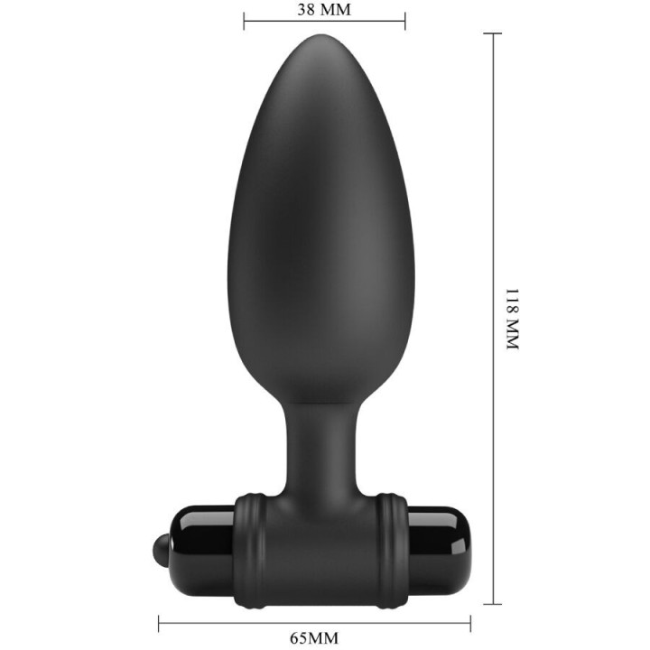 Super Power Anal Plug mit Vibration von Mr Play