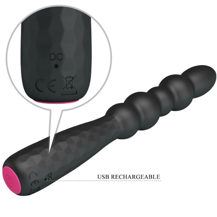 Flexibler Vibrierender Analplug von Mr Play