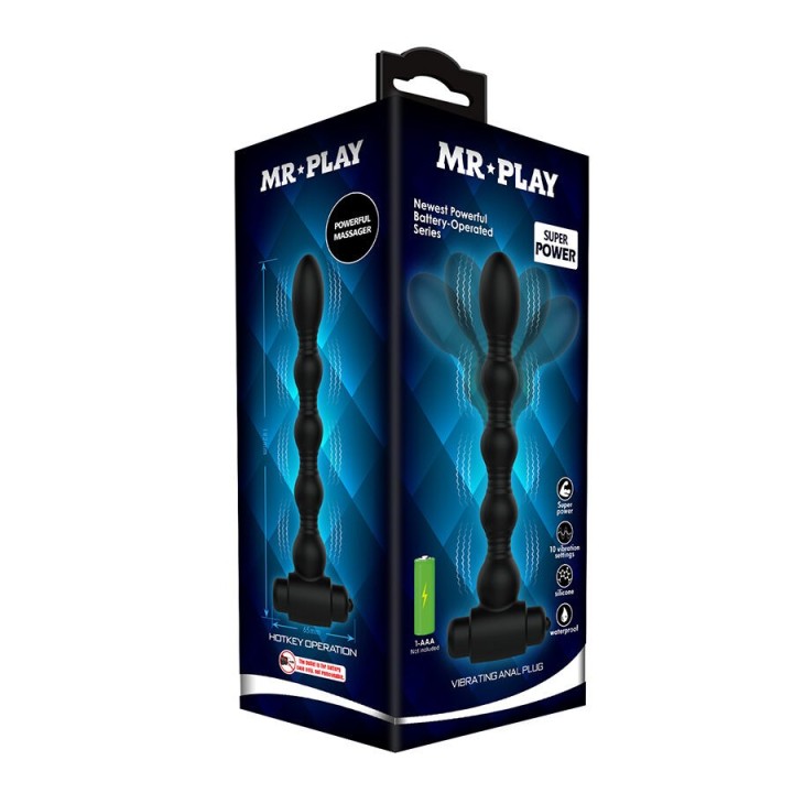 Vibrierender Analplug-Massager von Mr Play