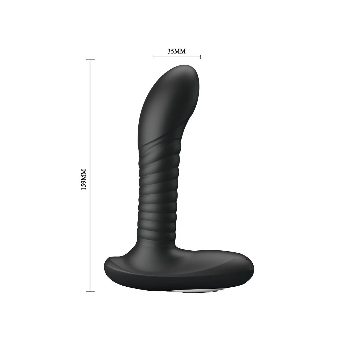 Prostata-Massagegerät mit Rotation und Vibration von Mr Play