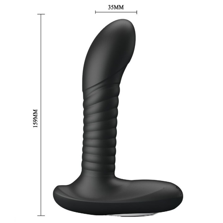 Prostata-Massagegerät mit Rotation und Vibration von Mr Play