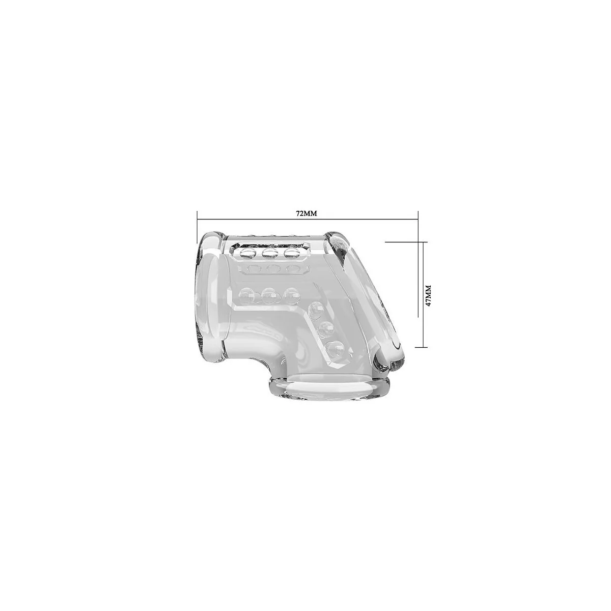 Kurze Transparente Penishülle von For Him