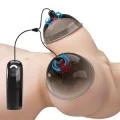 Rotierender Brustwarzen-Saugstimulator Schwarz von Fun Toys