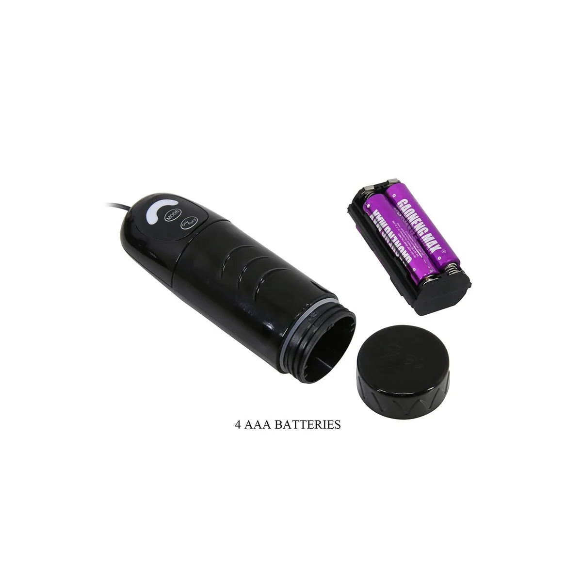 Rotierender Brustwarzen-Saugstimulator Schwarz von Fun Toys