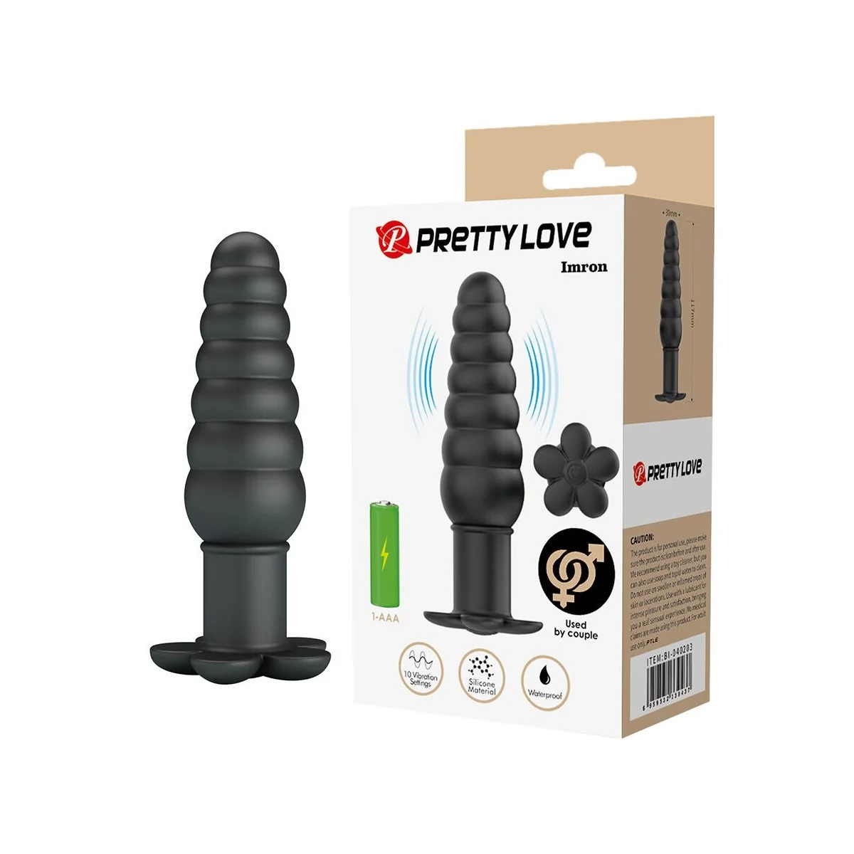 Imron Vibrierender Analplug von Anal Toys