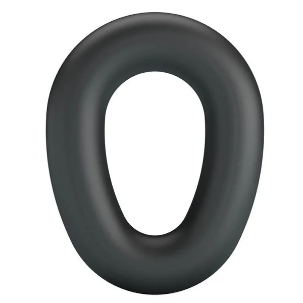 Vesper Supersoft Silikon-Pennisring Schwarz von Crazy Bull