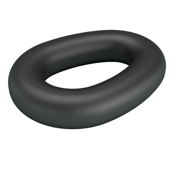Vesper Supersoft Silikon-Pennisring Schwarz von Crazy Bull