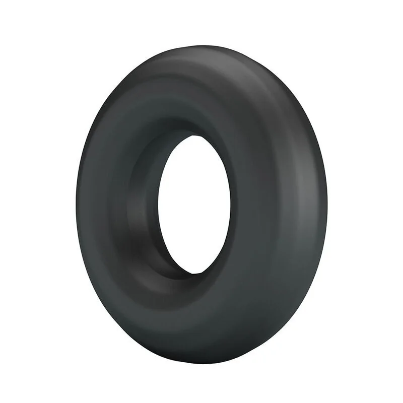 Urban Supersoft Silikon-Pennisring Schwarz von Crazy Bull