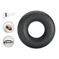 Urban Supersoft Silikon-Pennisring Schwarz von Crazy Bull