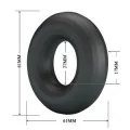 Urban Supersoft Silikon-Pennisring Schwarz von Crazy Bull