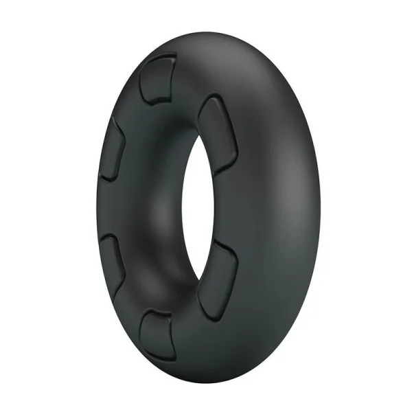 Bertram Supersoft Silikon-Pennisring Schwarz von Crazy Bull