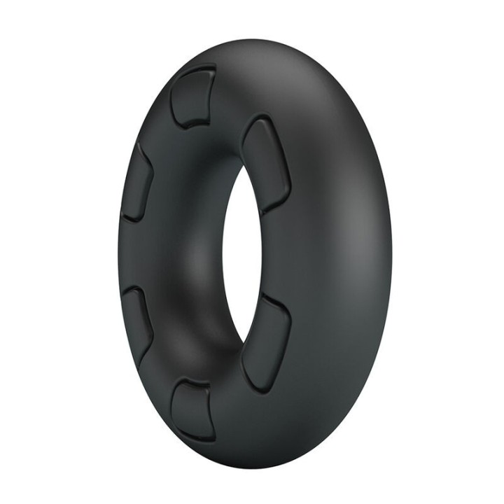 Bertram Supersoft Silikon-Pennisring Schwarz von Crazy Bull