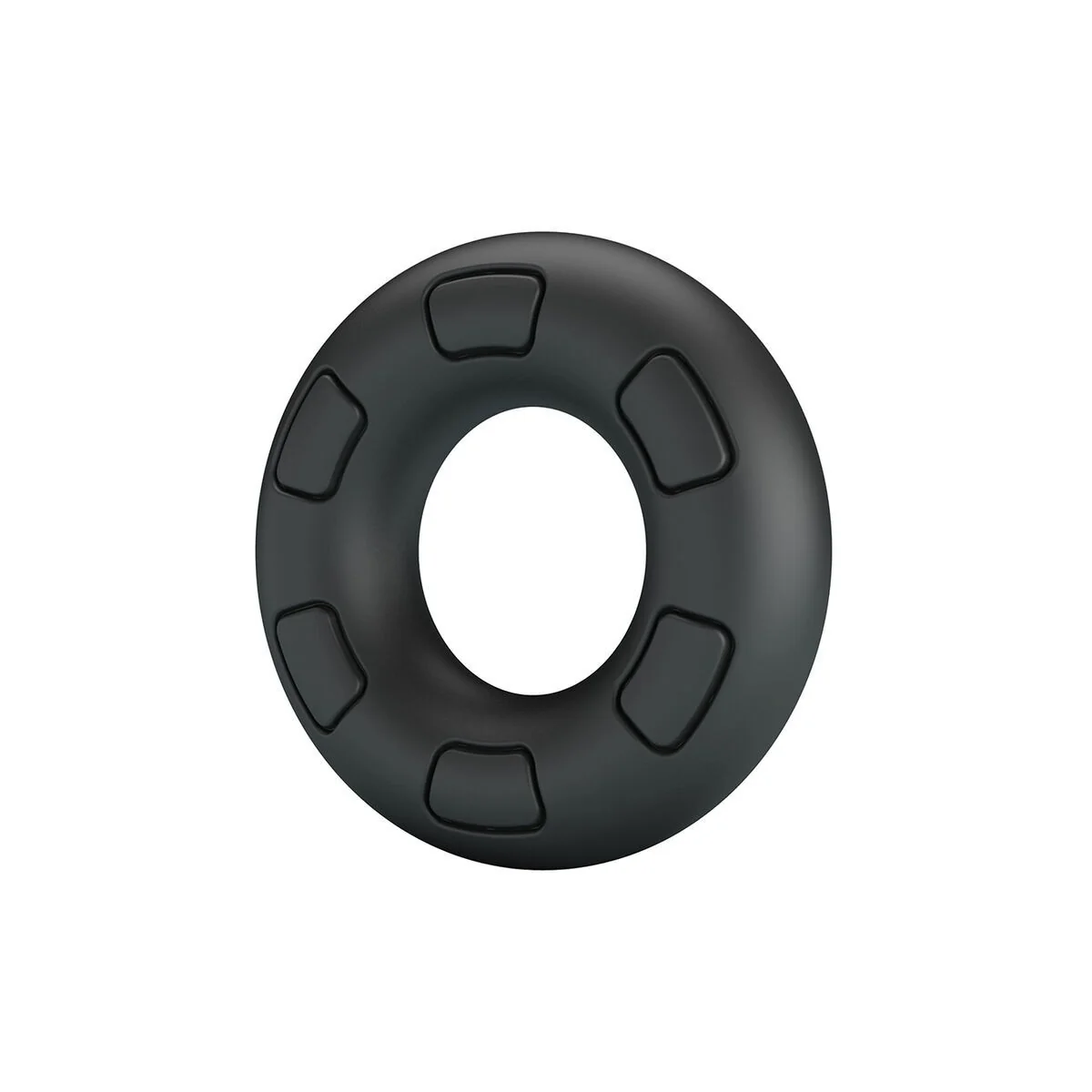Bertram Supersoft Silikon-Pennisring Schwarz von Crazy Bull