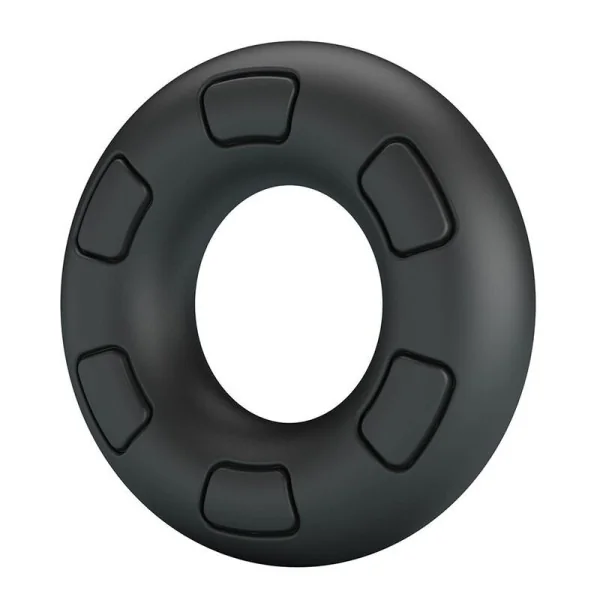 Bertram Supersoft Silikon-Pennisring Schwarz von Crazy Bull