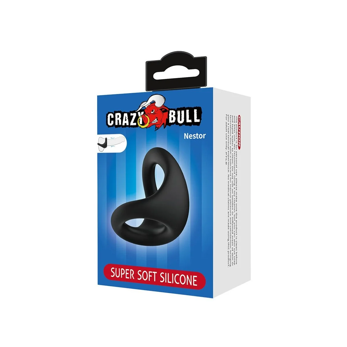 Nestor Ergonomischer Penis- und Hodenring von Crazy Bull