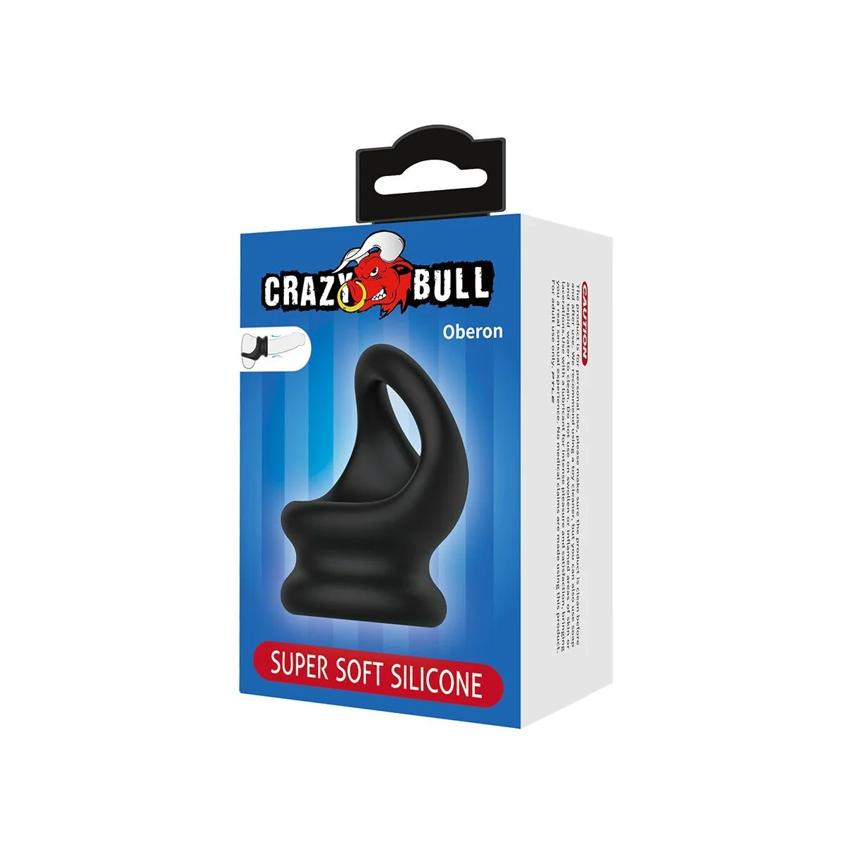 Oberon Penis- und Hodenstützring von Crazy Bull