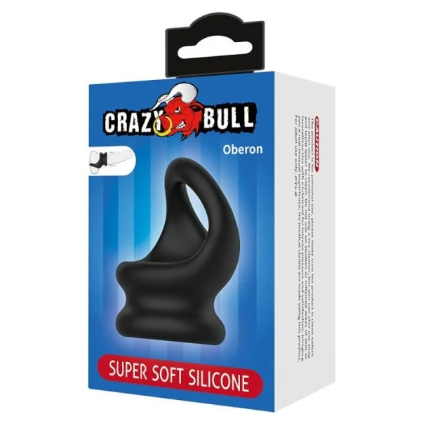 Oberon Penis- und Hodenstützring von Crazy Bull