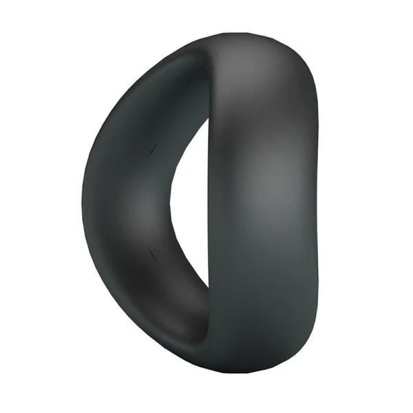 Valen Ergonomischer Silikon-Penisring Schwarz von Crazy Bull