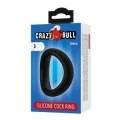 Valen Ergonomischer Silikon-Penisring Schwarz von Crazy Bull