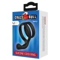 Yancy Doppelter Hodenring Schwarz von Crazy Bull
