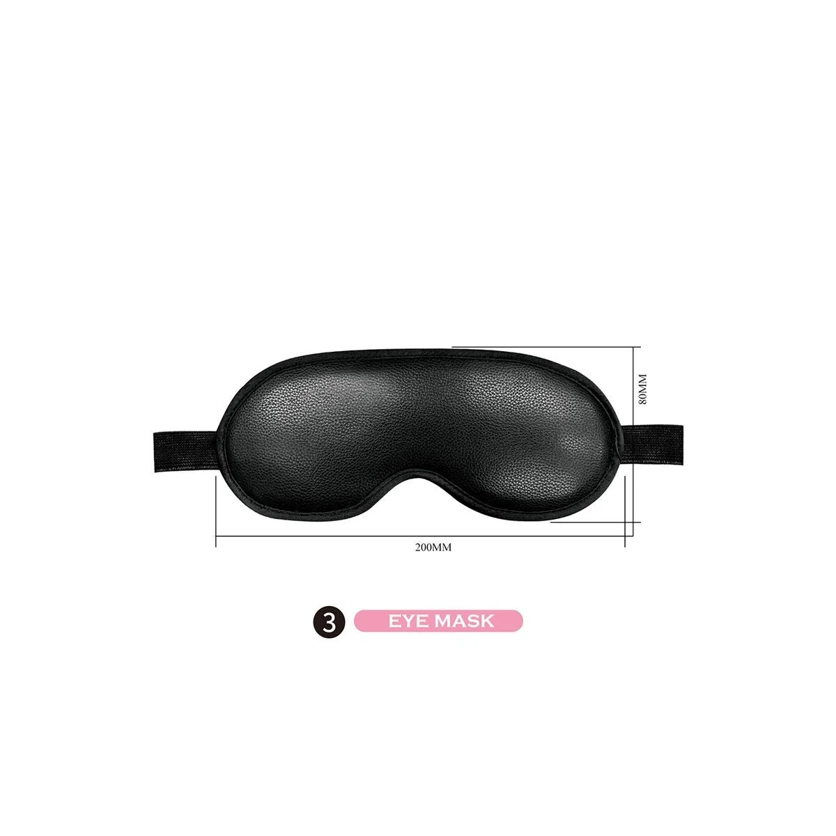 8-Teiliges Bdsm-Set Schwarz von Fun Toys