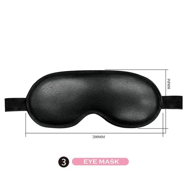 8-Teiliges Bdsm-Set Schwarz von Fun Toys