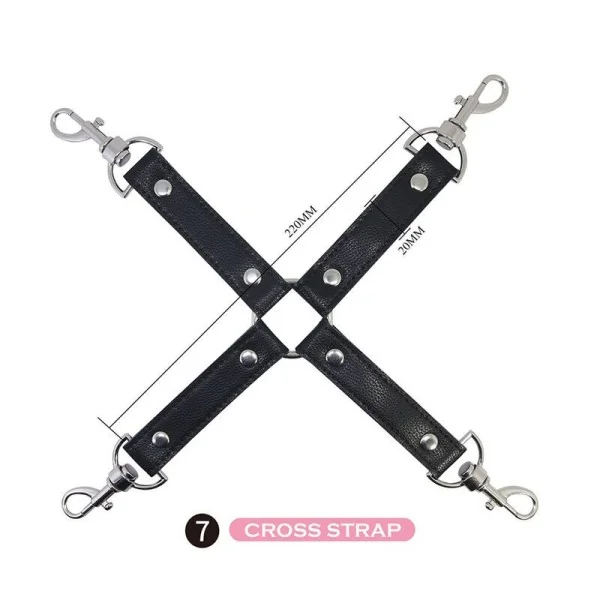 8-Teiliges Bdsm-Set Schwarz von Fun Toys