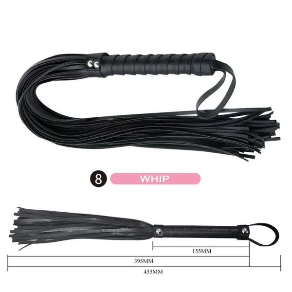 8-Teiliges Bdsm-Set Schwarz von Fun Toys