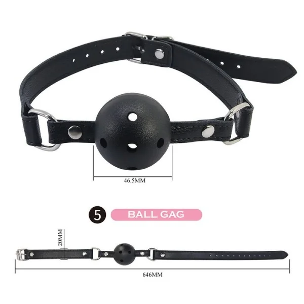 8-Teiliges Bdsm-Set Schwarz von Fun Toys