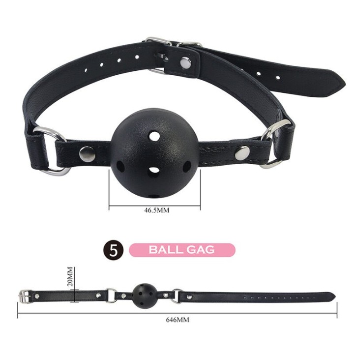 8-Teiliges Bdsm-Set Schwarz von Fun Toys