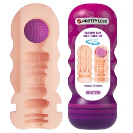 Vaginal-Glättungsmasturbator mit Saugaufguss und Innenstrukturen von Bodies & Masturbators