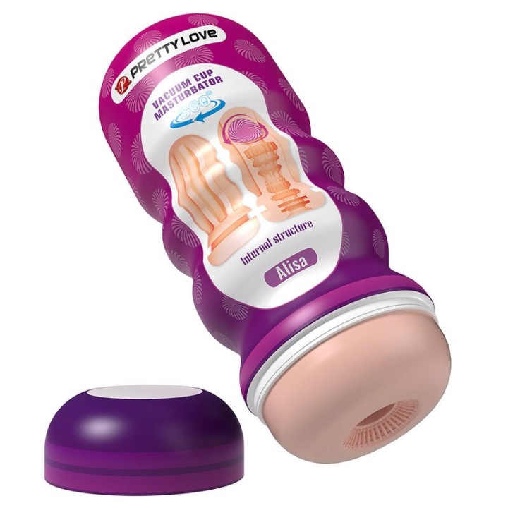 Vaginal-Glättungsmasturbator mit Saugaufguss und Innenstrukturen von Bodies & Masturbators