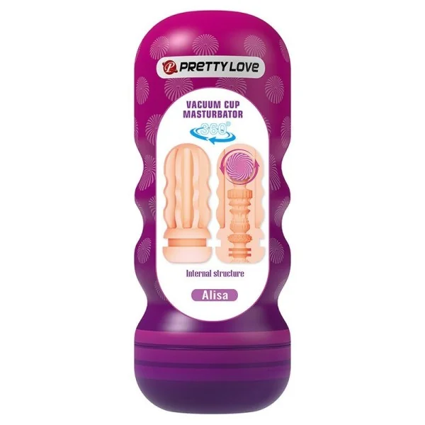 Vaginal-Glättungsmasturbator mit Saugaufguss und Innenstrukturen von Bodies & Masturbators