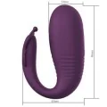 Klay Stoss-Ei-Vibrator, App-Steuerung, Lila von App Series