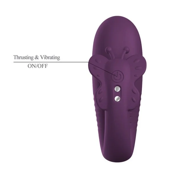 Klay Stoss-Ei-Vibrator, App-Steuerung, Lila von App Series