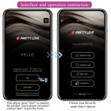Klay Stoss-Ei-Vibrator, App-Steuerung, Lila von App Series