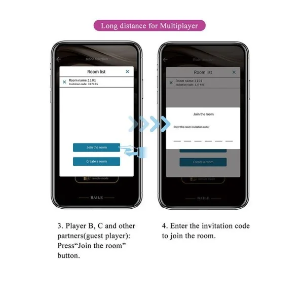 Klay Stoss-Ei-Vibrator, App-Steuerung, Lila von App Series