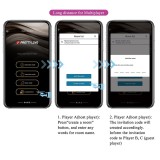 Klay Stoss-Ei-Vibrator, App-Steuerung, Lila von App Series