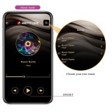 Klay Stoss-Ei-Vibrator, App-Steuerung, Lila von App Series