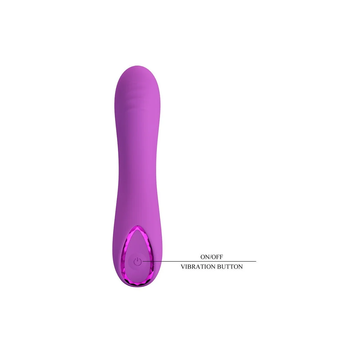 Dj Dick G-Spot Lila Vibrator von High Tech