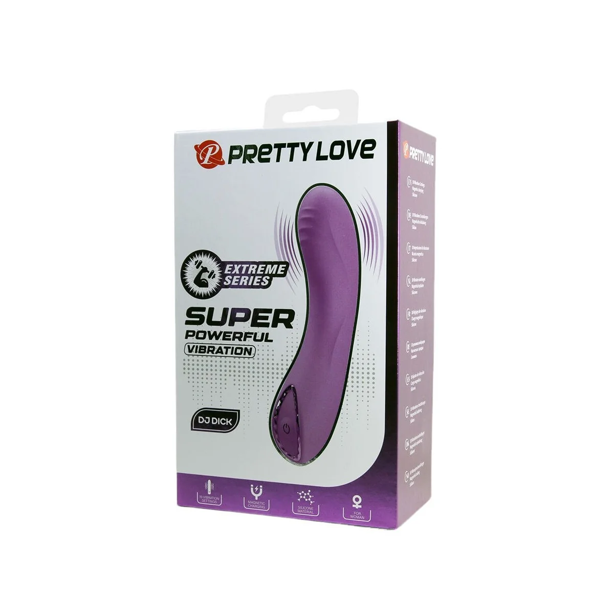 Dj Dick G-Spot Lila Vibrator von High Tech