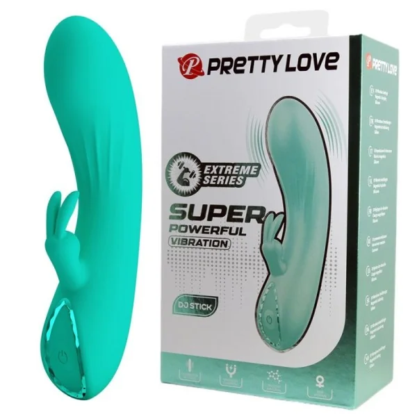 Dj Stick G-Spot Türkis Vibrator von High Tech