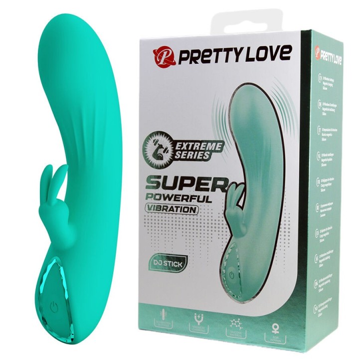Dj Stick G-Spot Türkis Vibrator von High Tech