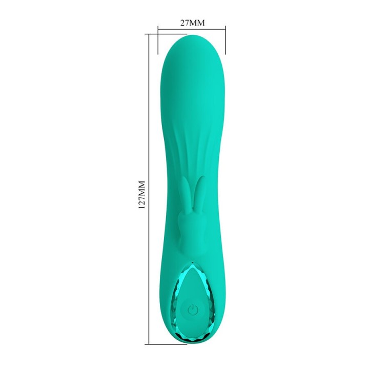 Dj Stick G-Spot Türkis Vibrator von High Tech